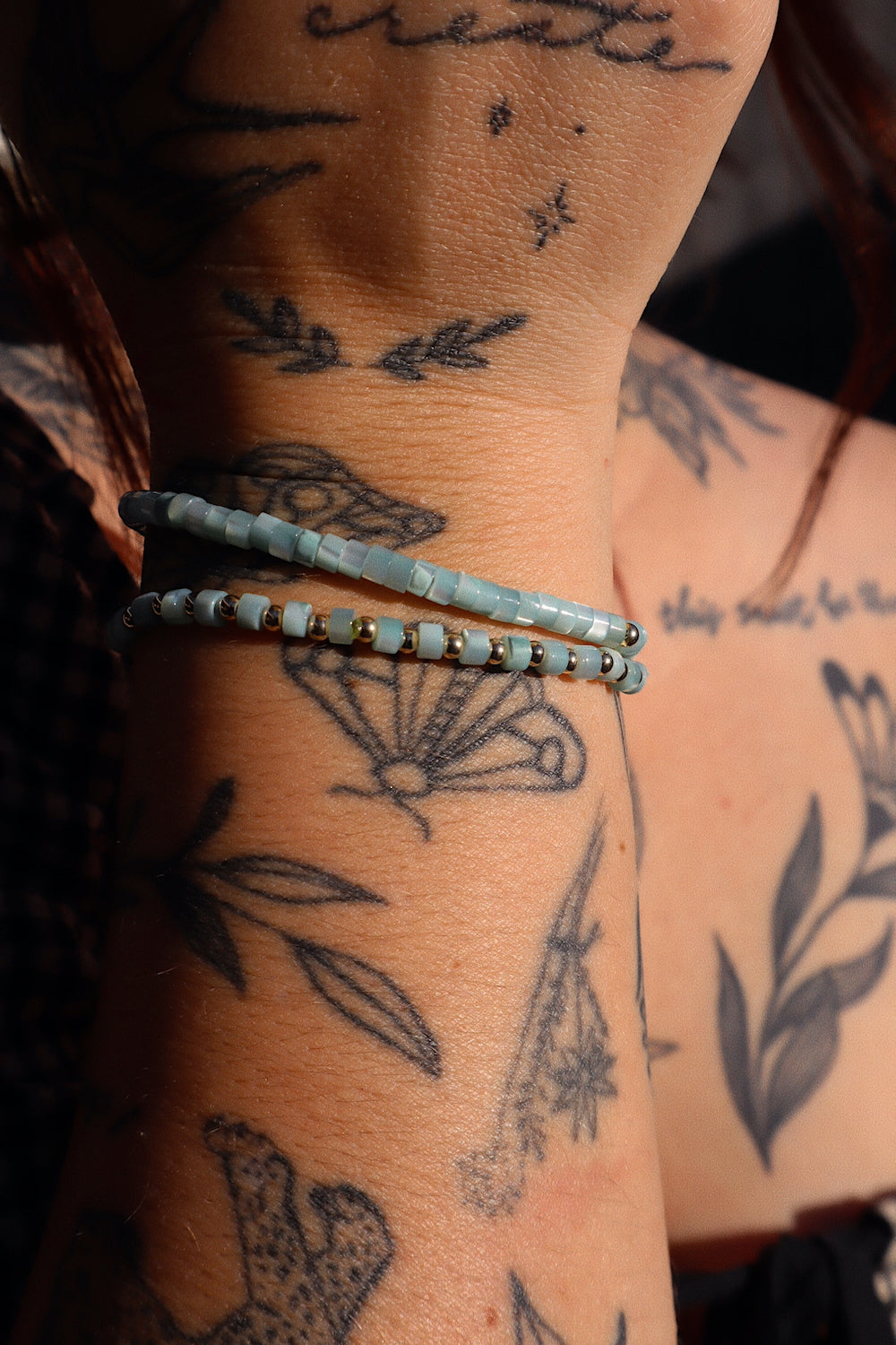 Daydream Baby Blue Pearl Bitty Stacker