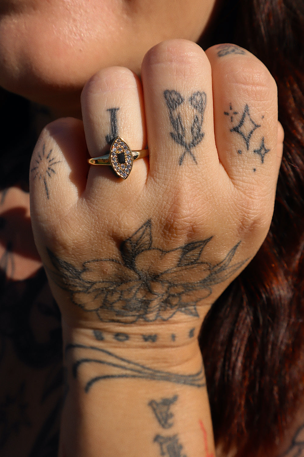 Dont Blame Me Adjustable Ring