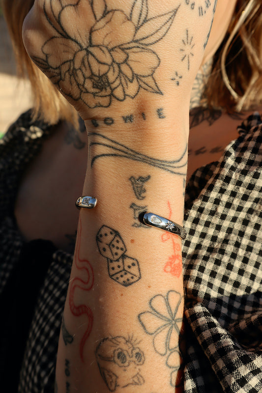Elle Cuff- Silver
