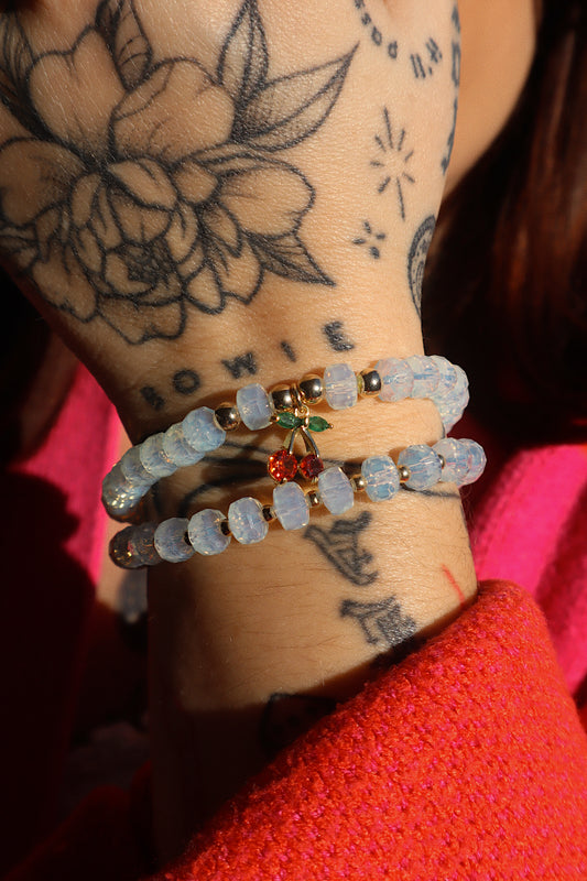 Fiona Opal Rondelle Stacker