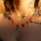Florence Mixed Metal Charm Necklace