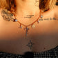 Florence Mixed Metal Charm Necklace