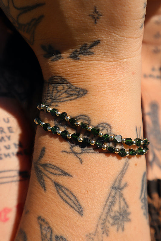 Gigi Green Sandstone Heart Bitty
