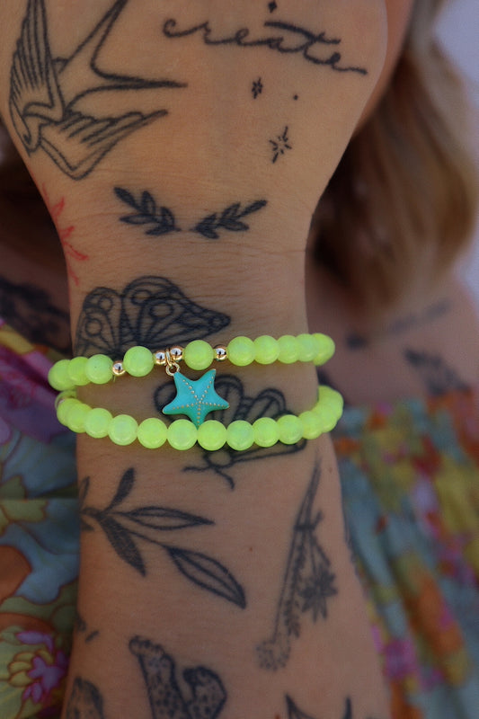 Glow Neon Green Stacker