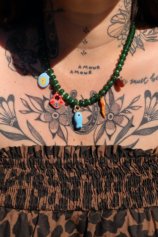 Goldie Charm Necklace