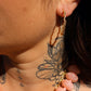 Greta Wavy Hoop