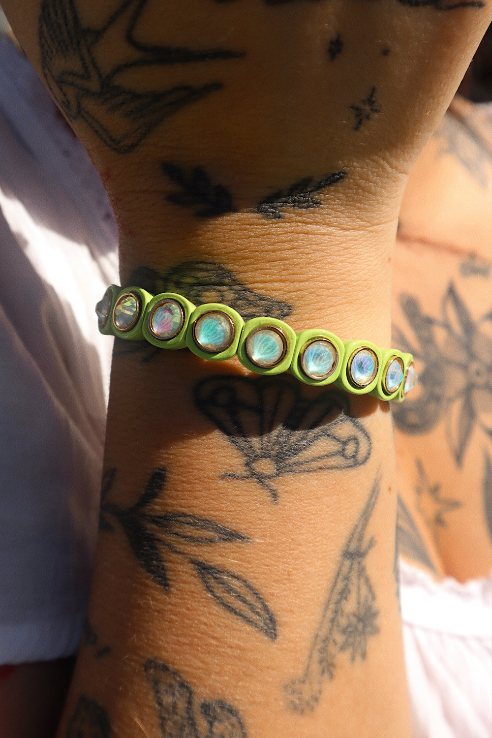 The Haley- Chartreuse Opal