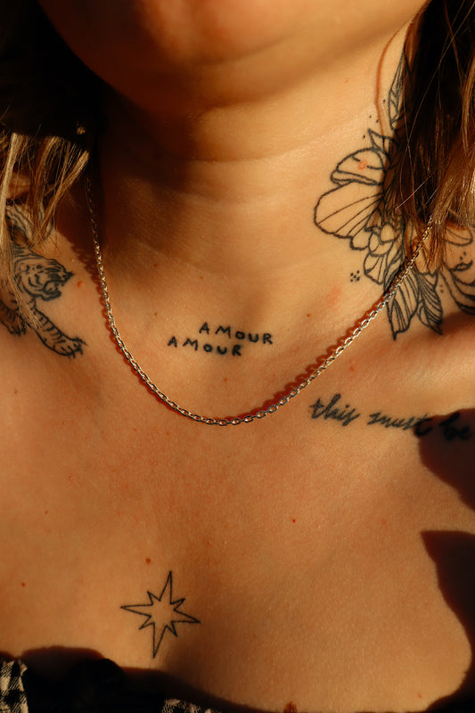 Harper Necklace- Silver