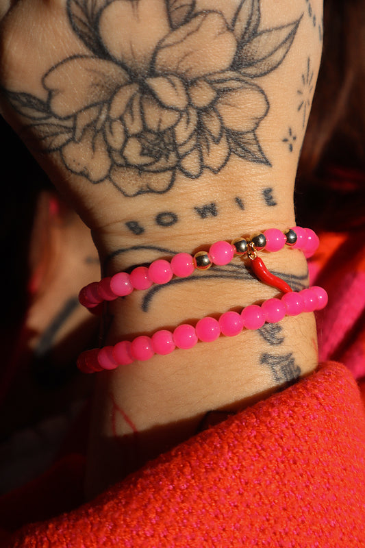 Hattie Hot Pink Stacker