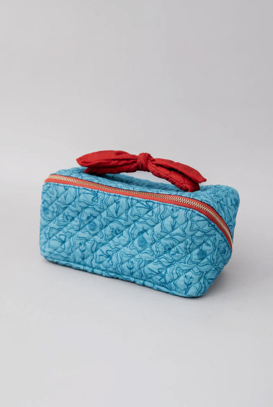 Flowers & Bows Makeup Bag