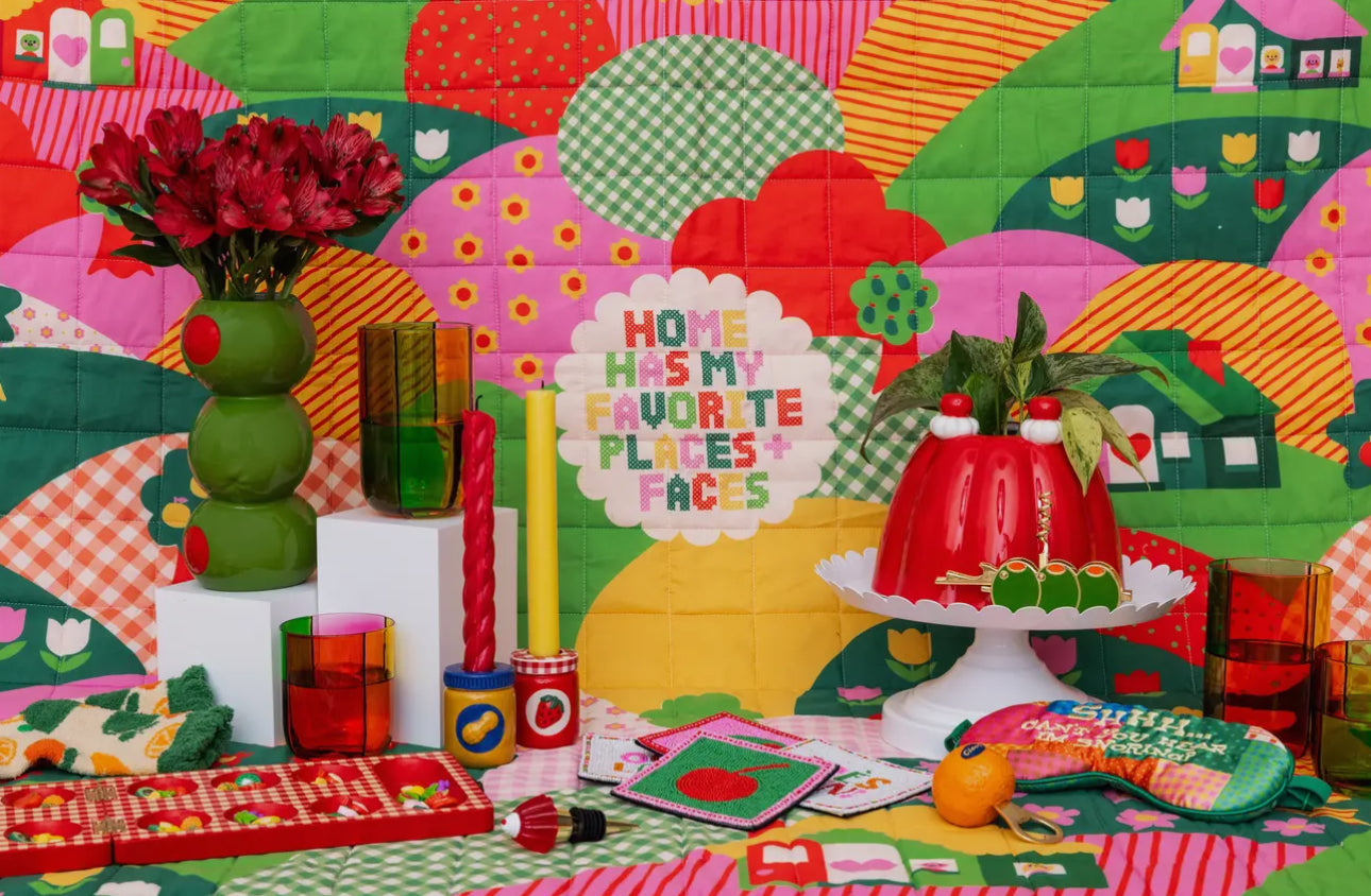 Favorite Faces & Places Quilted Blanket