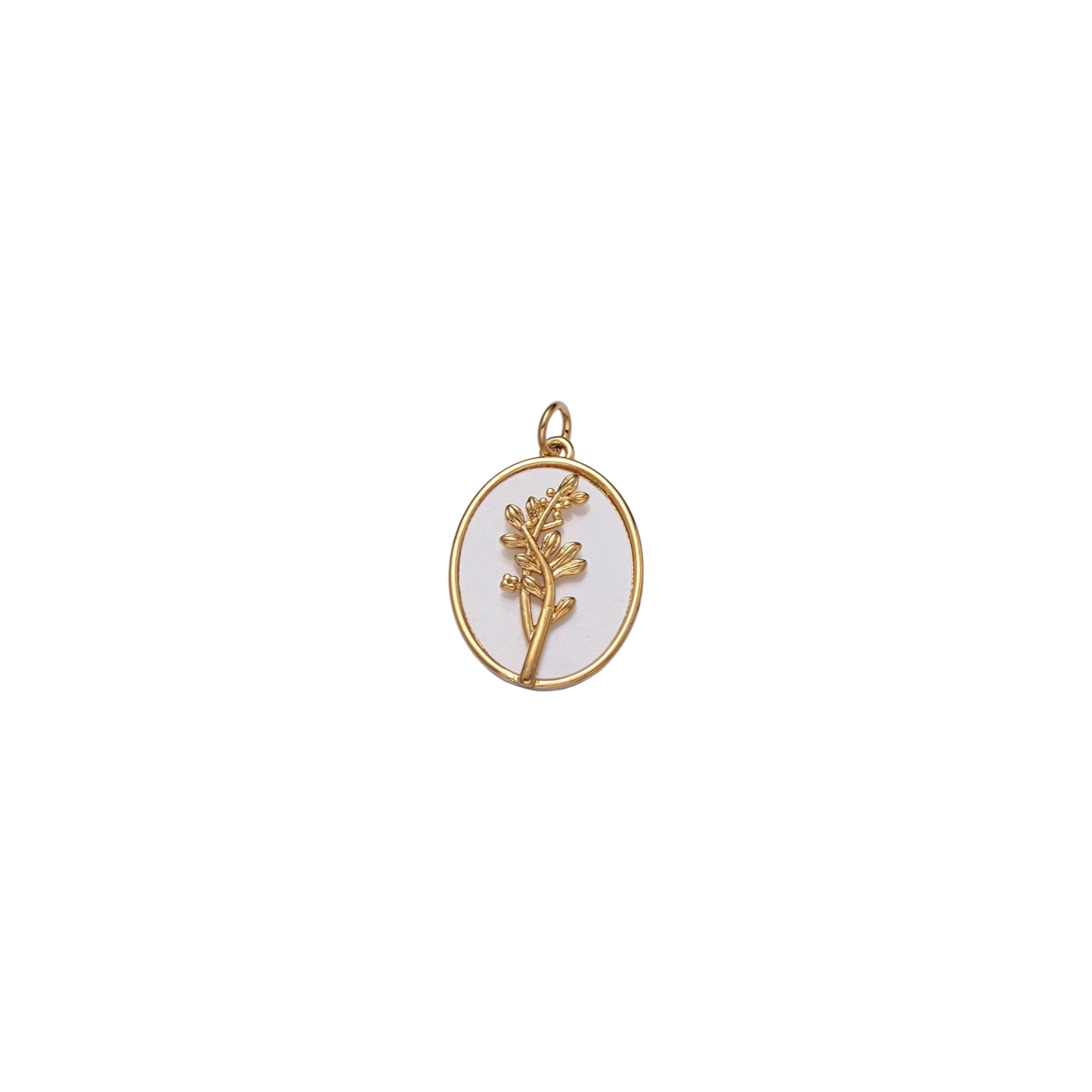 Pearl Birth Flower Charm