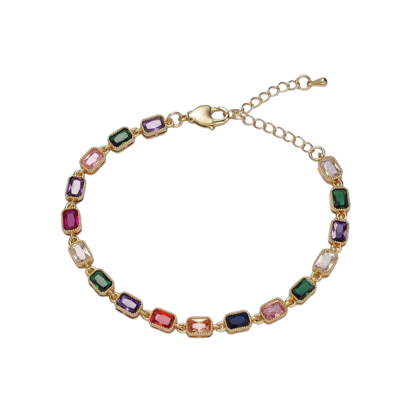 Spring Fling Colorful CZ Bracelet