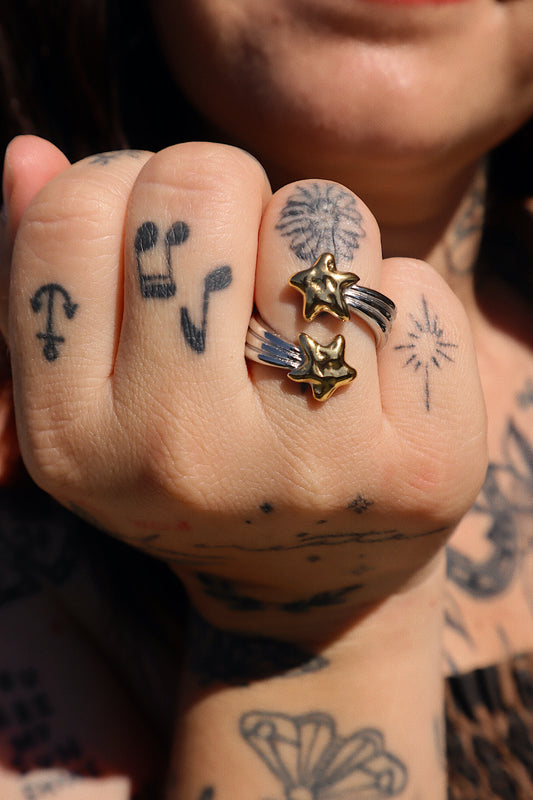Jessie Mixed Metal Ring