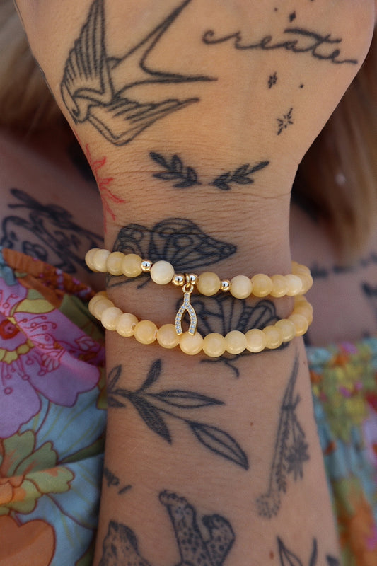 Jolie Butter Yellow Stacker