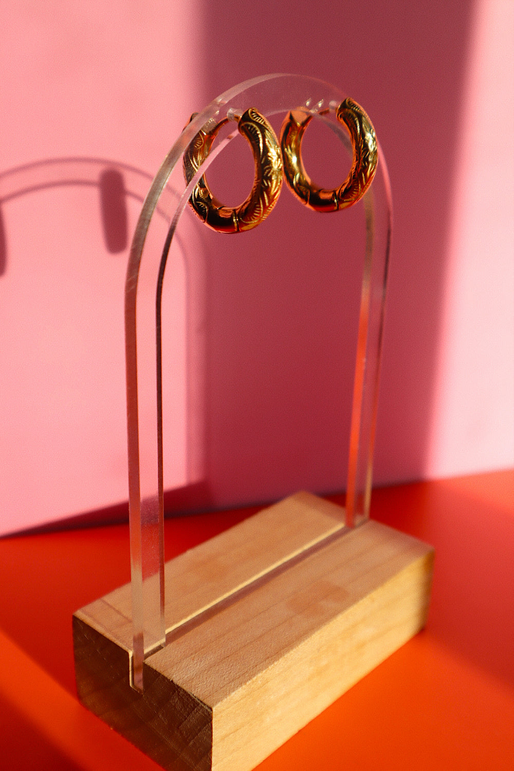 Juliet Engraved Hoop