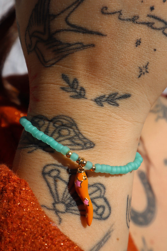 Kelce Matte Mint Friendship Bracelet