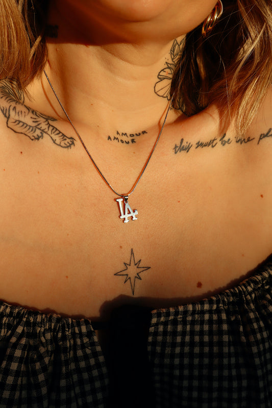 LA Necklace- Silver
