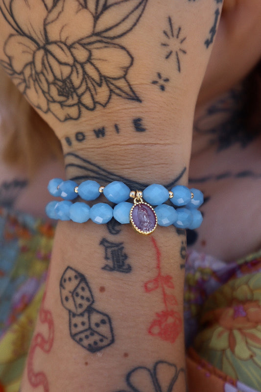 Lani Blue Stacker