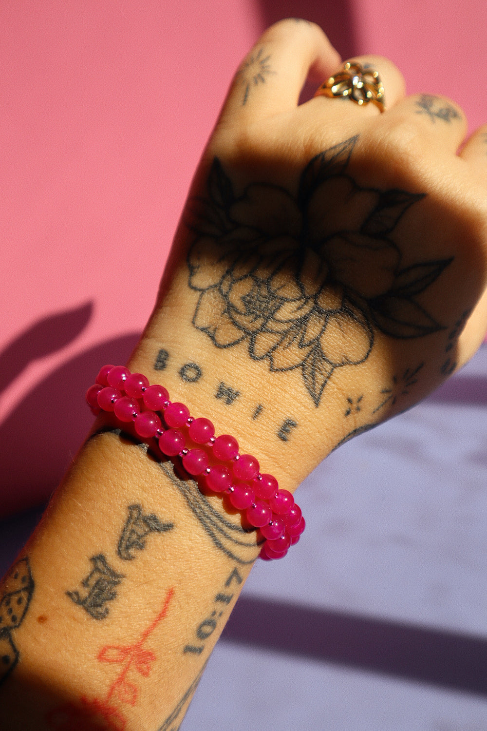 Lilah Magenta Stacker