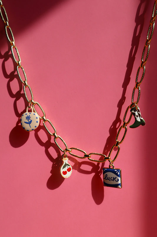 Lucky 11 Charm Necklace