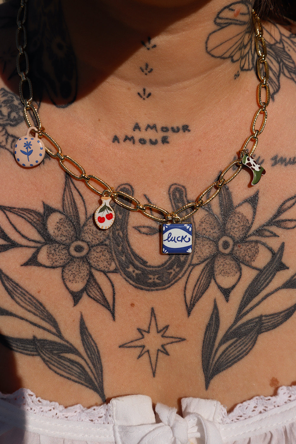 Lucky 11 Charm Necklace