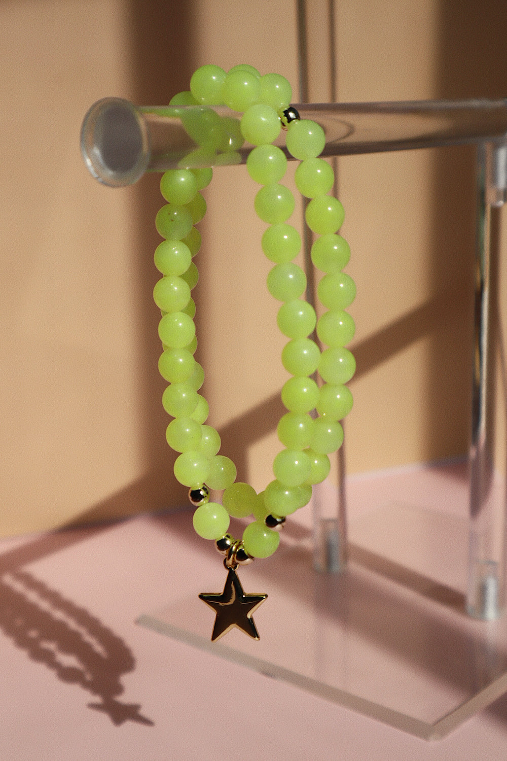 Gigi Neon Green Stacker