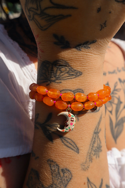 Millie Tangerine Stacker