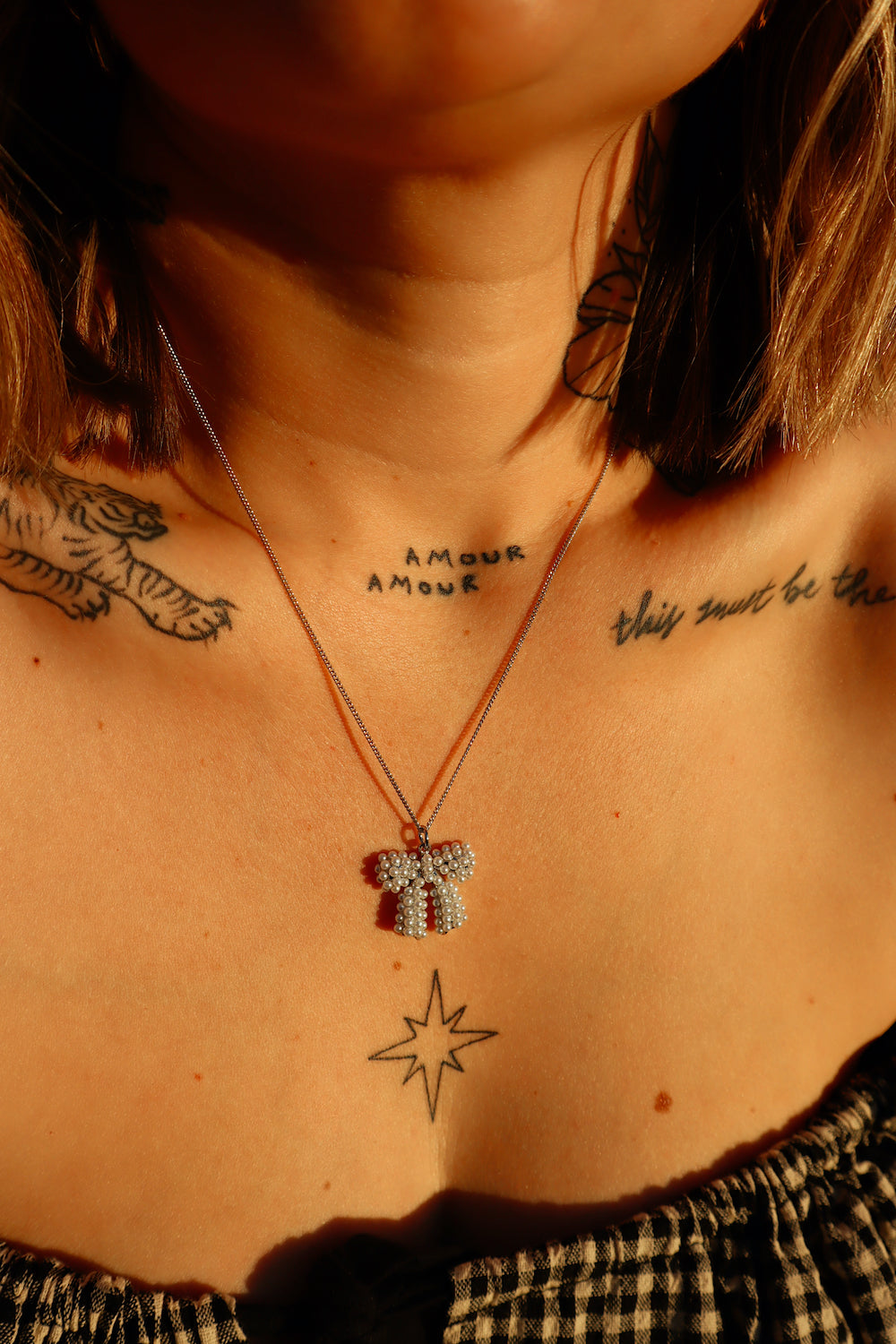 Nina Bow Necklace