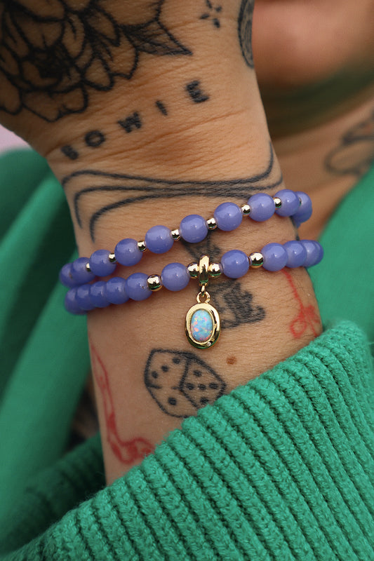 Odette Periwinkle Stacker