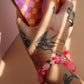 Benny Phone Charm- Hot Pink