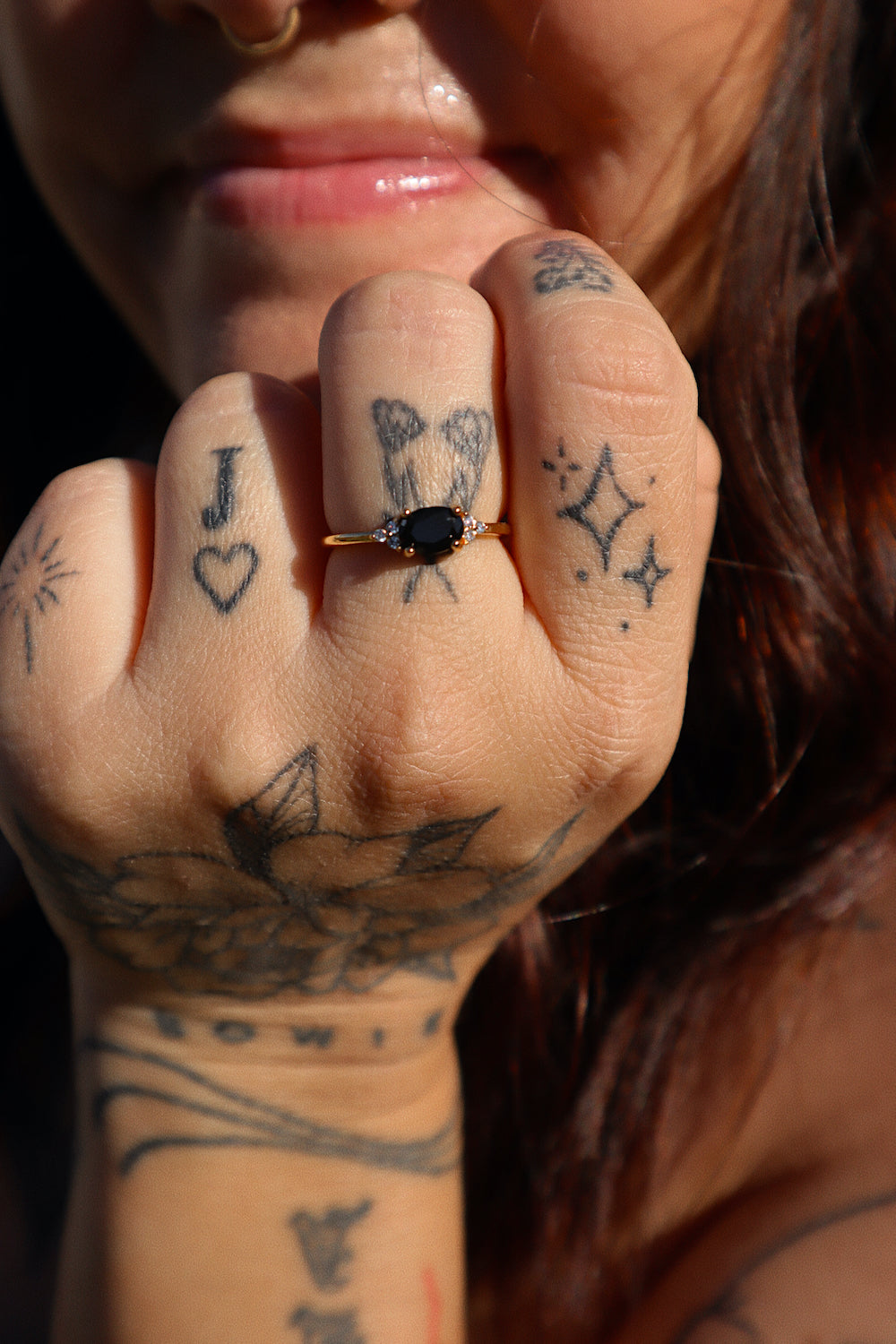 So It Goes Adjustable Ring