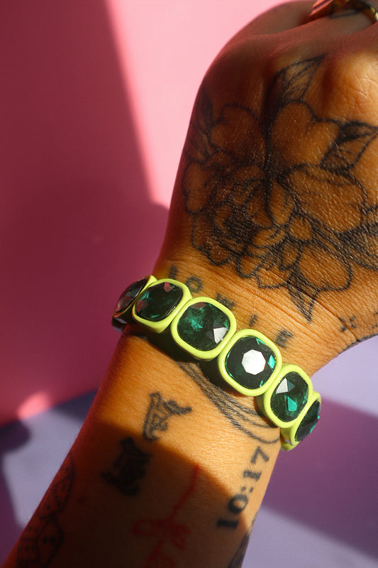 Emerald Gem Bracelet