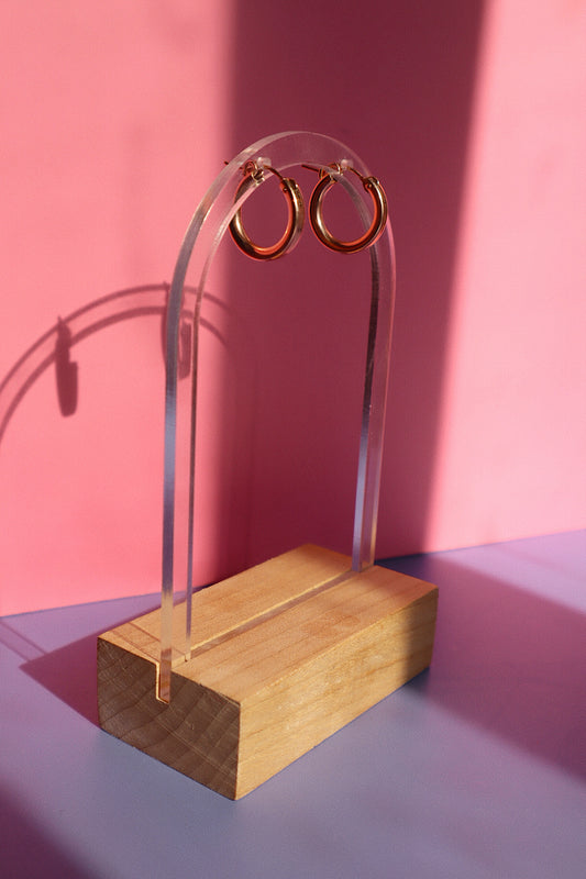 Kenley Huggie- Rose Gold
