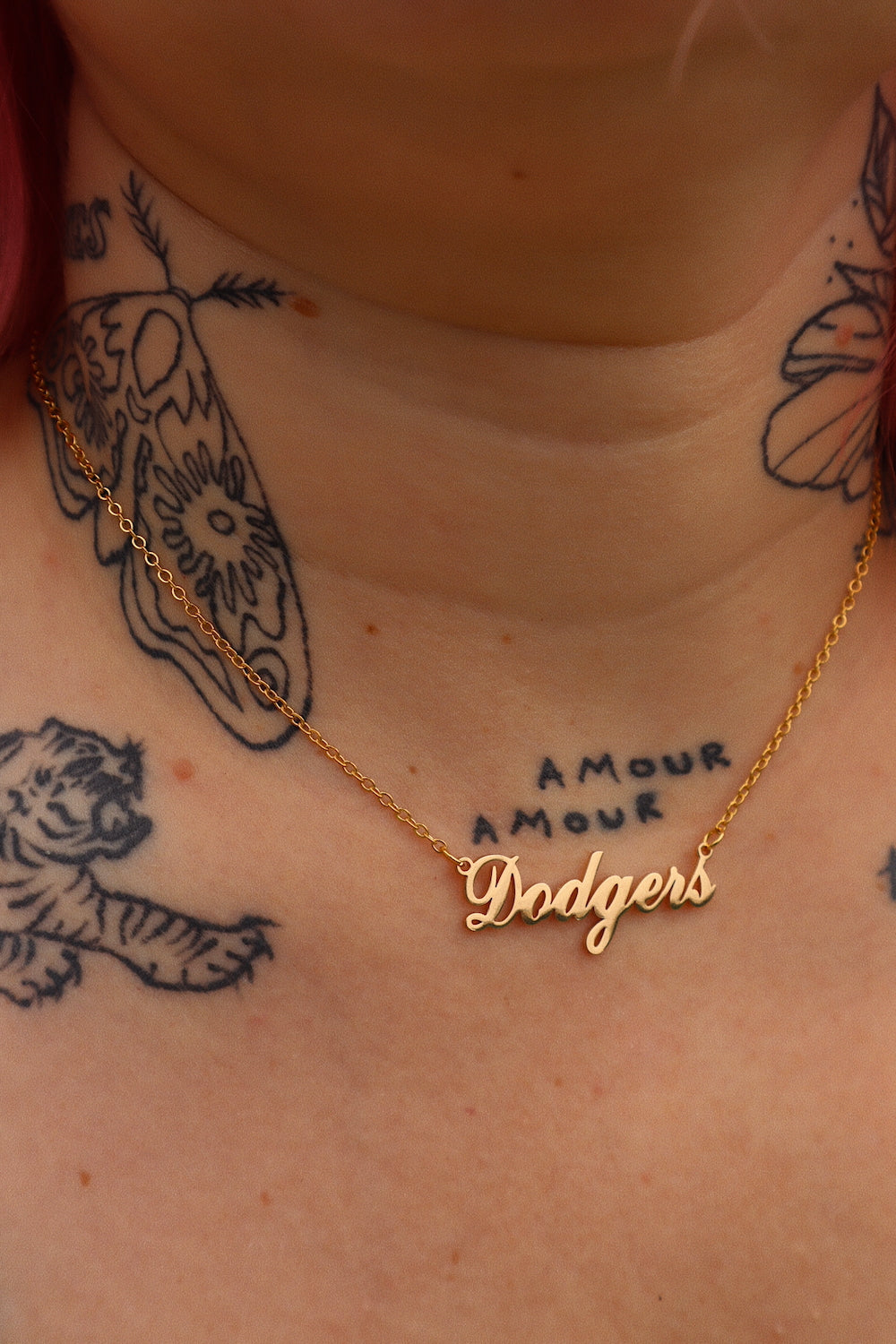 Poppy Custom Namebar Necklace - Brooke Script