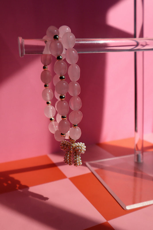 Blush Pebble Stacker