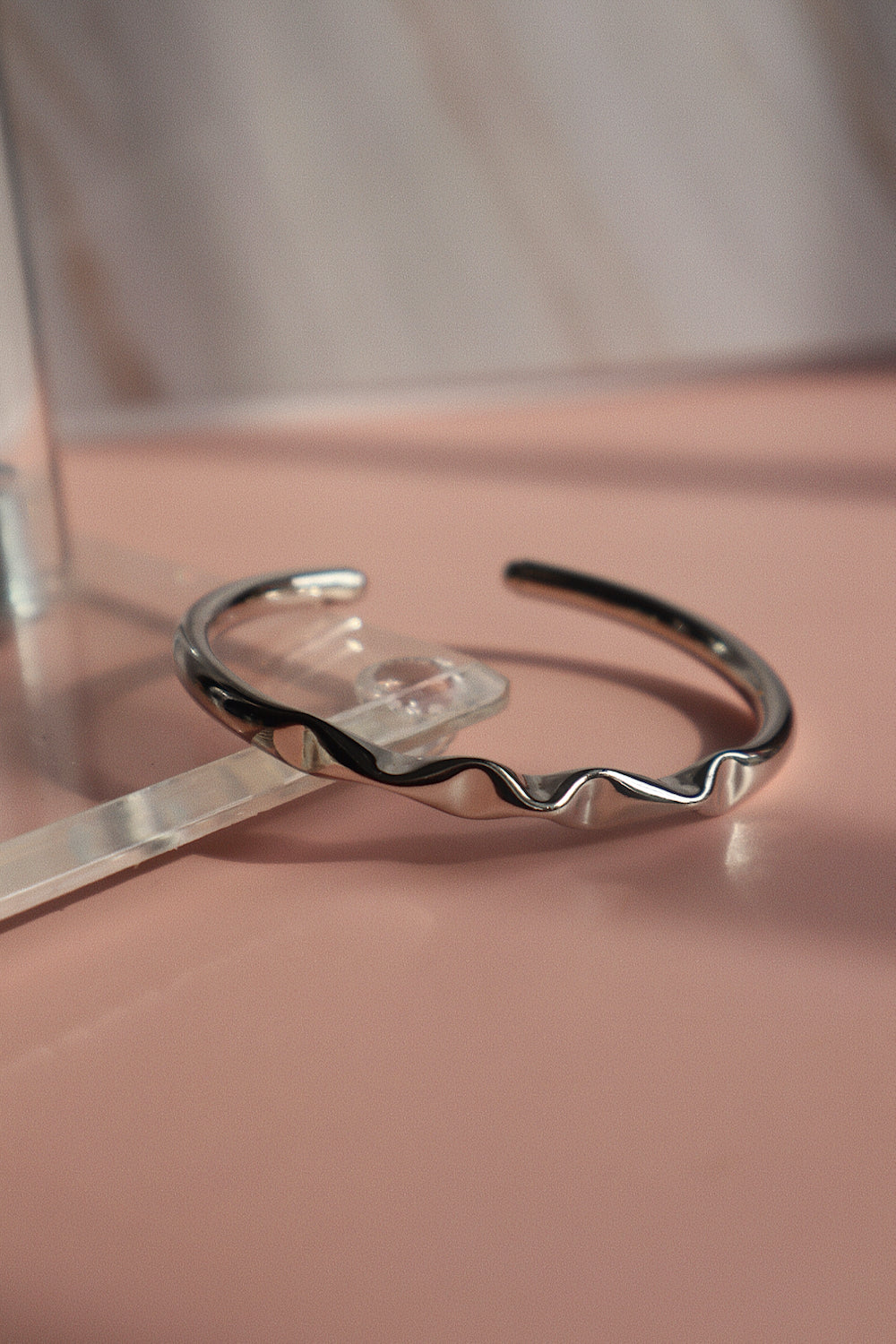 Twisted Silver Cuff