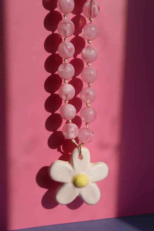 Vintage Daisy Statement Necklace