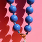 Chunky Cobalt Lucky Necklace