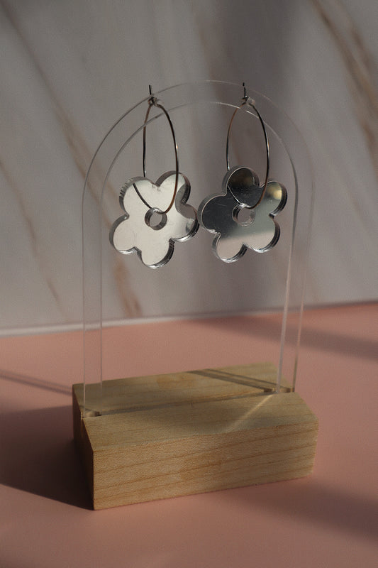 Disco Daisy Hoops
