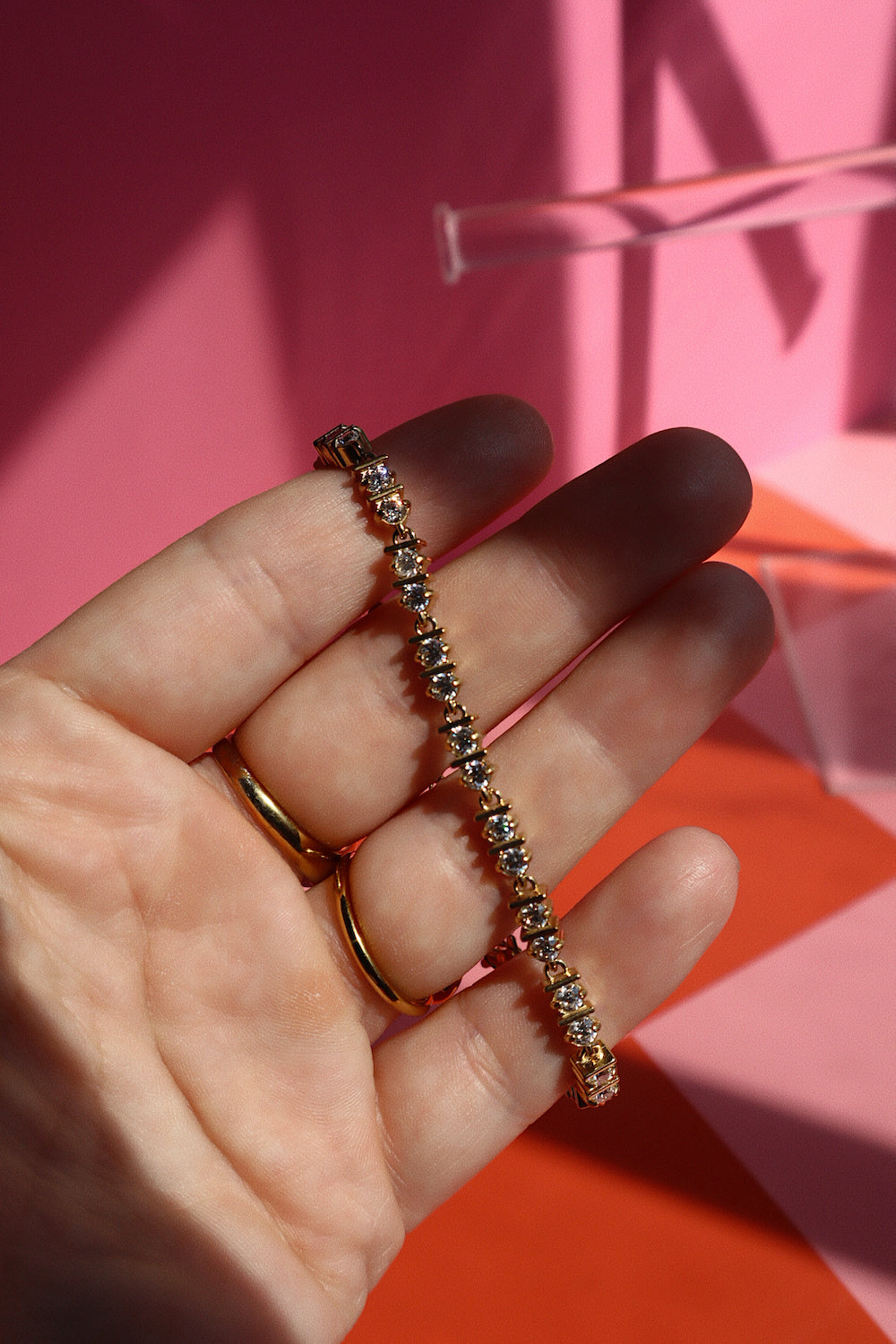 Viral CZ Bar Bracelet