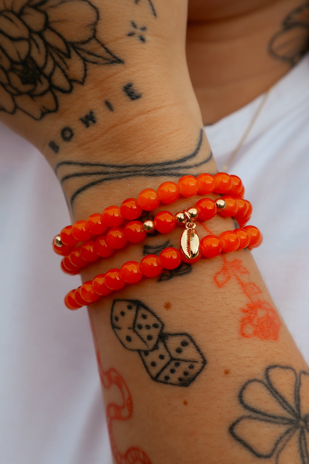 Neon Orange Stacker