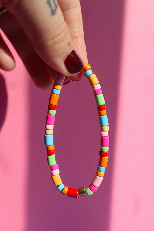 Confetti Bracelet- Yellow