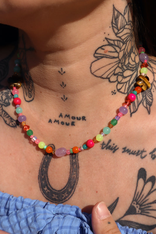 Summer Camp Necklace- Bowie