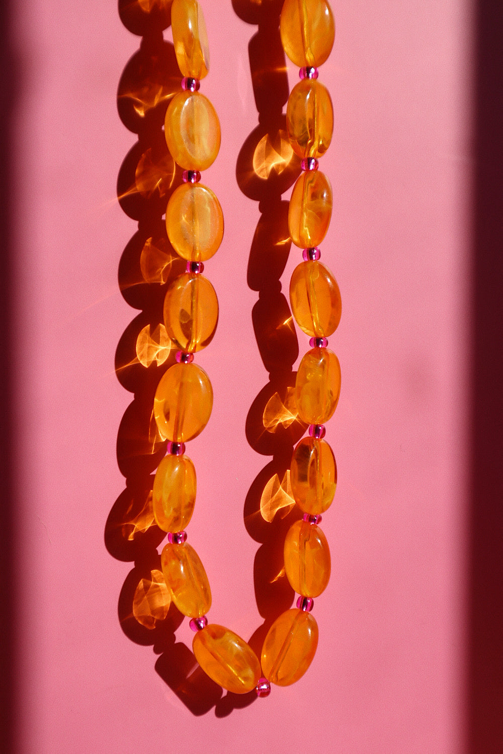 Jones Necklace- Tangerine