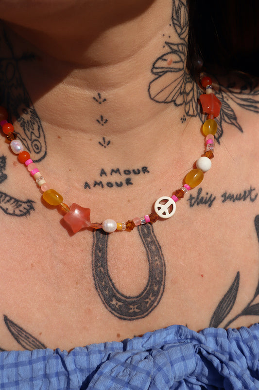 Summer Camp Necklace- Charlie