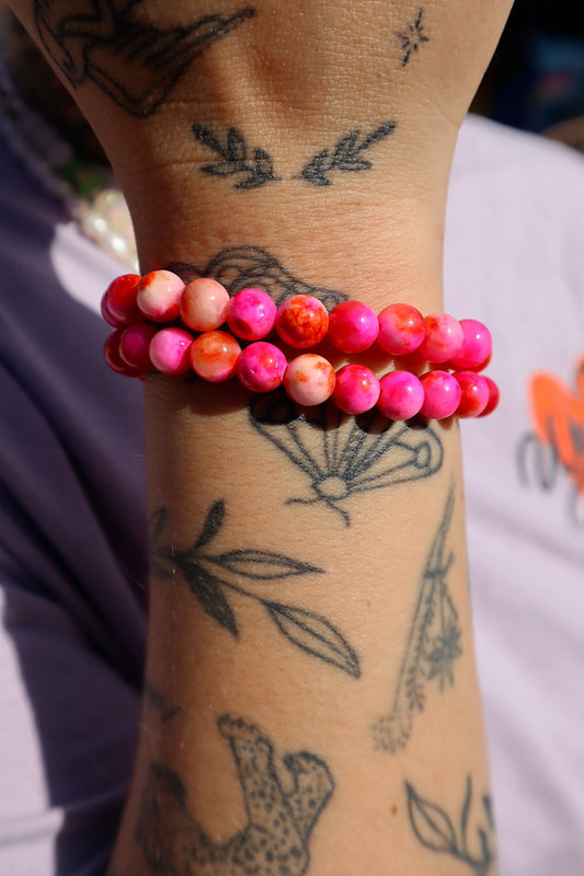 Red/Orange/Pink Tie Dye