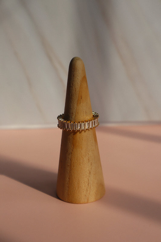 CZ Wrap Ring- Adjustable