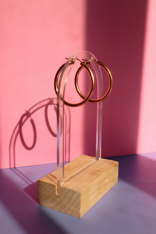 Everyday Hoop- Rose Gold