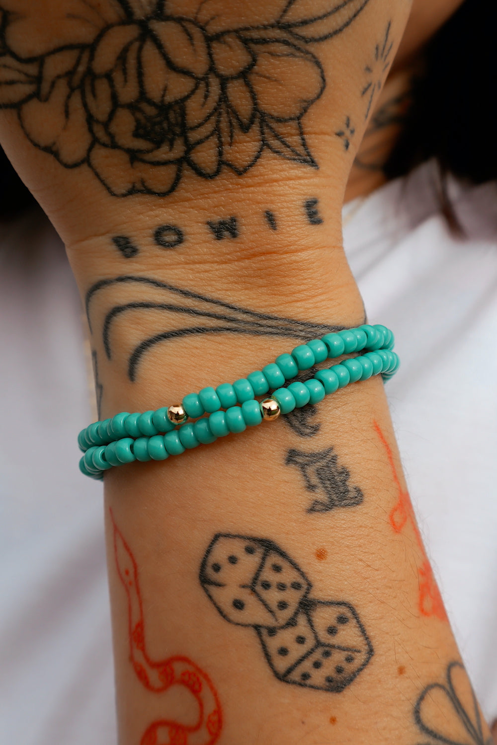 Turquoise Bitty Stacker
